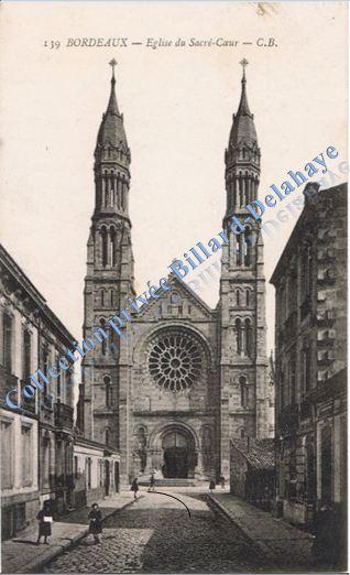 LE SACRE-COEUR - Carte écrite le 06.06.1916 par un blessé de guerre.