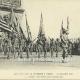 14-18 - ETENDARDS AMERICAINS - Fêtes de la Victoire à Paris 14 juillet 1919.
