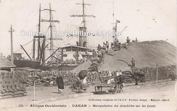 DAKAR (Sénégal). Carte postale envoyée le 20.10.1930.
