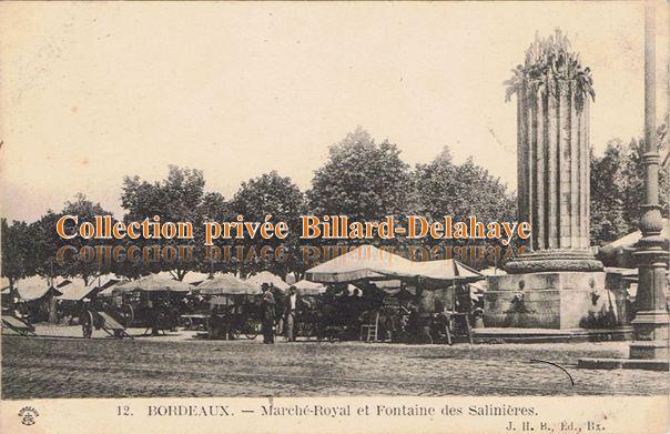 12-MARCHE- ROYAL et FONTAINE des SALINIERES début 1900.