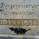 Monument aux morts de 1945-1939 à COGNAC (16).