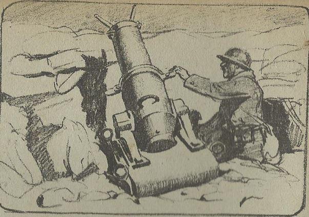 Artillerie d'Accompagnement et de Tranchée 1916.