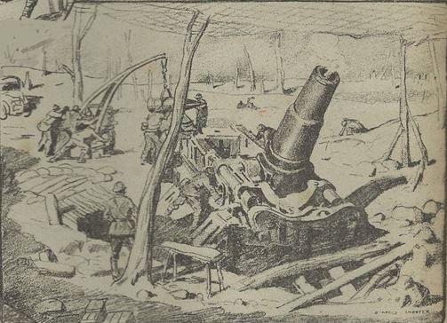 Mortier de 370 Filloux, Artillerie Lourde. 