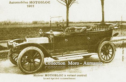 AUTOMOBILES MOTOBLOC - BORDEAUX - 1911.