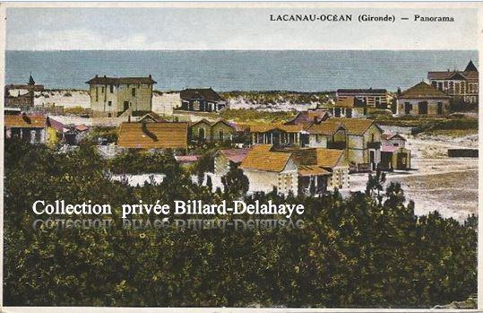 LACANAU-OCEAN (Gironde). PANORAMA VERS 1923 ?