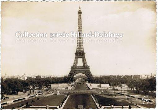 PARIS ET SES MERVEILLES env.1940 par mon oncle prisonnnier -Somme-.