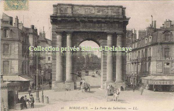 PORTE DE BOURGOGNE,place BIR-HAKEIM.1905 St.Supéry Bx à Faizant,Paris.