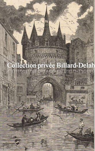 INONDATIONS DE BORDEAUX EN 1879.