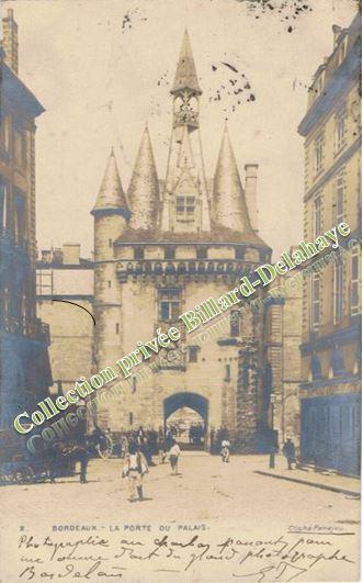 PORTE DU PALAIS - PROCEDE AU CHARBON DIRECT - 13.02.1903.