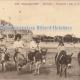 Promenade à dos d'ânes sur la plage. C'était avant les bombardements.