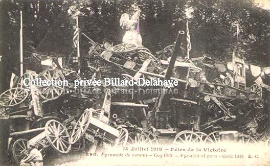 14 JUILLET 1919 - FETES DE LA VICTOIRE -