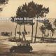 PILAT-PLAGE (Gironde). ROND POINT DES DUNES. VOITURES 1920-1930.