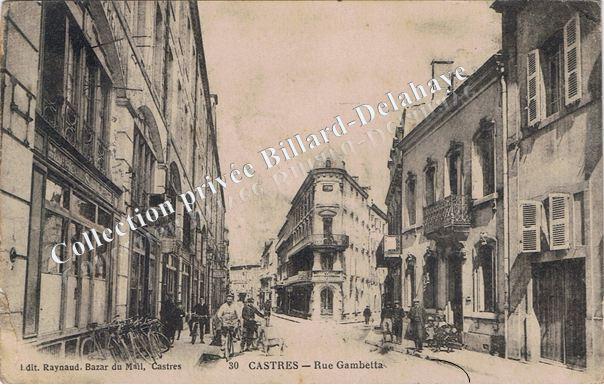 30 - CASTRES - TARN (81) - Circulé le 24.01.1916.