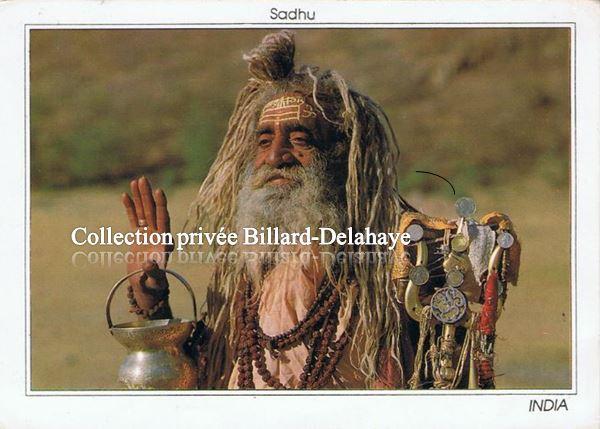 SADHU - A JATADHAARI  SADHU - Indes - Le vieil Hippie -