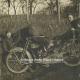 Guerre 1914/1918- EN FRANCE - Soldats US - ACCIDENT DE SIDE-CAR HARLEY.