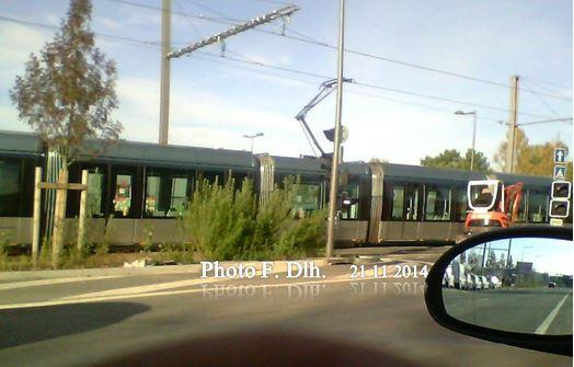 PREMIERS  ESSAIS du TRAM : le 21 / 11 / 2014 à 10h30.