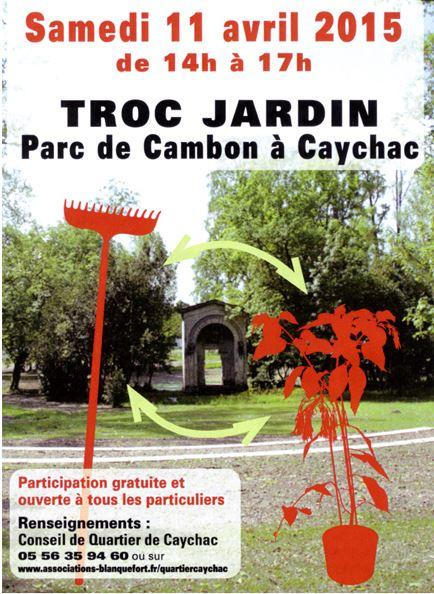TROC JARDIN A L'ENTREE DE CAYCHAC-BLANQUEFORT (33).