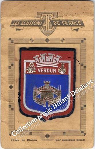 VERDUN - LES ECUSSONS DE FRANCE -