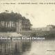 LE MOUTCHIC - Gironde. VILLAS SUR LES BORDS DE L'ETANG VERS 1909.
