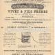 VIVEZ & FILS FRERES,41,43,45, rue des Douves (Porte Neuve) BX.1892.