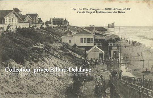 159 - SOULAC - sur - MER  (Côte d'Argent) VERS 1900.